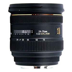 中古 １年保証 美品 SIGMA 24-70mm F2.8 IF EX DG HSM (ニコンF用)