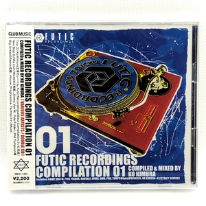 ○新品・未開封 CD丨Ko Kimura Futic Recordings Compilation 01｜木村コウ SMLP1091