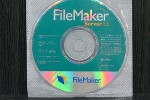 ■ ファイルメーカー/ FileMaker Server 5.5 for Mac ディスクのみ■ 