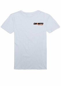 【値下げ!!!】GM-MOTO＆KEPSPEED ロゴ入りTシャツ　Mサイズ/白　モンキー　MONKEY　