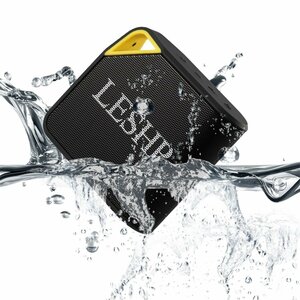 【新品・送料無料】LESHP C3 IPX67防水 Bluetoothスピーカー お風呂 耐衝撃 コンパクト 小型 重低音 片手サイズ