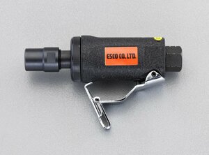 ESCO 30,000rpm/6.0mm エアー ダイ グラインダー (ミニ) EA159HR コンパクト ボディ のため 狭い空間 での 作業 に 最適　手のひらサイズ