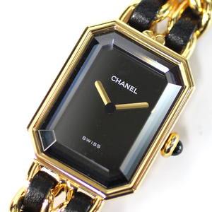1円～【CHANEL】シャネル プルミエール Lサイズ H0001 レディース クォーツ　腕時計