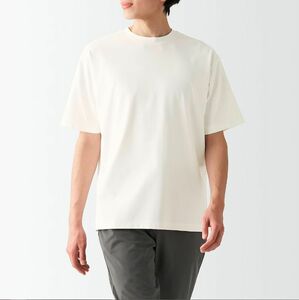 無印良品　ＵＶカット吸汗速乾半袖Ｔシャツ オフ白 XL ×2