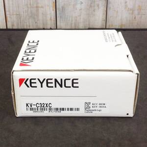 ●【WH-4344】未使用品 KEYENCE キーエンス 入力ユニット 32点 コネクタ KV-C32XC 【レターパックプラス・送料全国一律600円可】