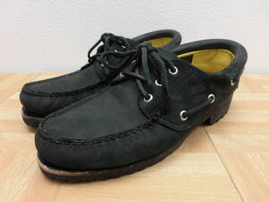 ite/475782/1120/Timberland ティンバーランド オーセンティック ハンドソーン ボート シュー ヌバック TB0A5RWM/ブラック/サイズ25.0ｃｍ