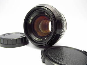 美品 ニコン Nikon Nikkor 50mm 1.4 AI改　管理番号A30 