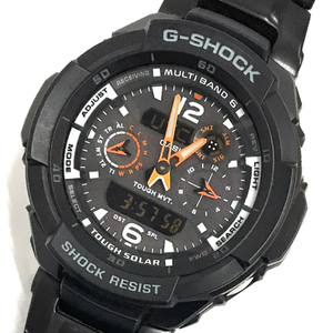 カシオ Gショック スカイコックピット 電波ソーラー デジタル 腕時計 GW-3500BD メンズ 稼働品 QR061-218