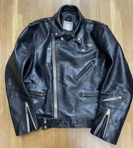 Lewis Leathers ルイスレザー　サイクロン　タイトフィット　ベジカウ　46　XL