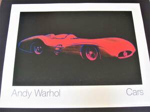 1986年当時物！Andy Warhol 「　Cars　」 アンディ ウォーホル　メルセデス ベンツ　アートポスター　80