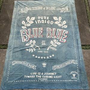 HOLLYWOOD RANCH MARKET BLUE BLUE 更紗 藍 PURE INDIGO インディゴ デニム HRM 聖林公司