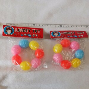 昭和レトロ　駄菓子屋　ラッキートーイ　2個　オシャレグッズ