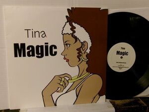 ▲ 12インチ TINA / MAGIC (ORIGINAL VERSION / INSTRUMENTAL / A CAPPELLA) 徳間ジャパンコミュニケーションズ T-003 ◇r70203