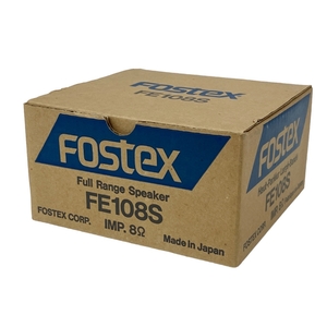 【動作保証】Fostex FE108 SUPER フルレンジ スピーカー ユニット 音響機材 オーディオ 未使用 M8897531