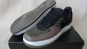 NIKE AIR FORCE 1 LOW IO PREMIUM 黒 US 8.5 , 26.5cm UNDEFEATED 超限定 ナイキ アンディフィーデッド エアフォースワン 引き出し箱