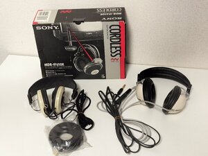 ステレオヘッドホン３点おまとめ ソニーコードレスMDR-IF610K TEAC HP-102 ヘッドホン NAPOLEX ナポレックス X-23 現状品 J1011-1