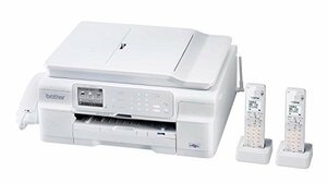 brother A4インクジェットプリンター複合機/FAX/10/12ipm/有線・無線LAN/デ(中古品)