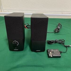 【動作品】ポーズ BOSE COMPANION2 Series III マルチメディア スピーカー ペア 現状品