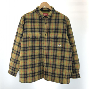 【中古】Supreme Quilted Plaid Flannel Shirt[240091354835]