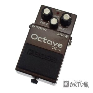 1円～ ジャンク品 動作未確認 BOSS Octave OC-2 コンパクト エフェクター オクターブ ギター 機材 オクターバー 現状販売品 ボス