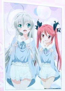 送450円～ 這いよれニャル子さんW「ニャル子 & クー子」A2サイズ イラストポスター　コレクション 美少女 アニメ 萌え グッズ キャラクター