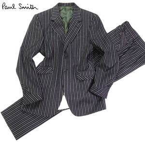 ポールスミス Paul Smith お洒落 スペイン製地使用 シングル スーツ L