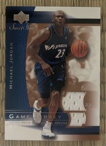 格安スタート！【MICHAEL JORDAN】 2003-04Upper Deck Sweet Shot Game Jersey MICHAEL JORDAN 