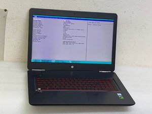 hp omen 17 w203tx i7第7世代 インテル Core i7-7700HQ hpノートパソコン メモリ8GB Webカメラ 17.3インチ HP LAPTOP ジャンク品