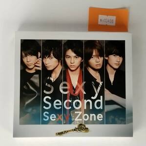 万1 13498 【アルバムCD＋DVD】 Sexy Second / Sexy Zone：PCCA-05023 , フォトブック付き ※歌詞カード・三方背ケースにヨレあり