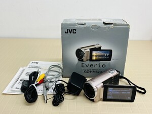 I♪ 動作品 JVC Everio GZ-HM670-N HD デジタルビデオカメラ 