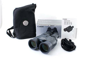 ★実用品★ Canon BINOCULARS 12x36 IS III キヤノン 双眼鏡 ★元箱付★