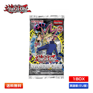 遊戯王 Invasion of Chaos 25th Anniversary Booster Box 英語版(EU版) 1BOX(24パック入) IOC