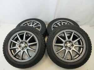 ☆中古品☆ タイヤホイール4本セット SPORT ABERIA / 16インチスタッドレス / PCD114.3 / 16X6.5J / 名古屋発5-339△