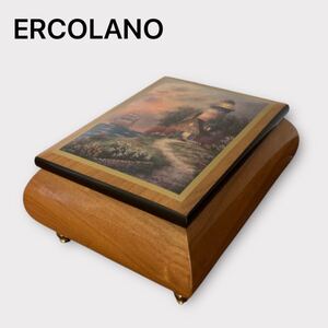 ERCOLANO エルコラーノ オルゴール エーデルワイス 木製ジュエリーボックス デニス パトリック ルーワン ビーコンリッジ 限定5,000個 美品