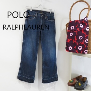 送料込 匿名配送 POLO RALPH LAUREN ラルフローレン 　デニム パンツ　サイズ２４