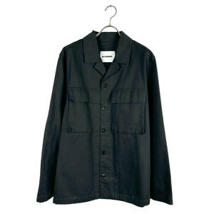 JILSANDER(ジルサンダー) bottom shirt jacket (black)