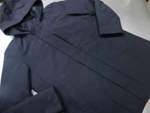 N35 美品★UNIQLO ユニクロ ハイブリッドダウンコート ジャケット ハーフコート L / Hydrid down outerwear フード取り外し可能