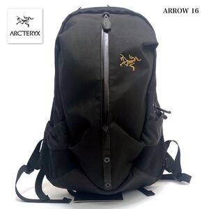 ARC’TERYX ARROW16 アークテリクス アロー16 バックパック リュック ナイロン ブラック BLK