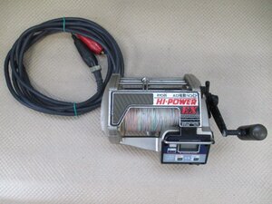 ジャンク品　RYOBI　AD電動100　HI-POWER EX　電動リール　（ヨ-10）