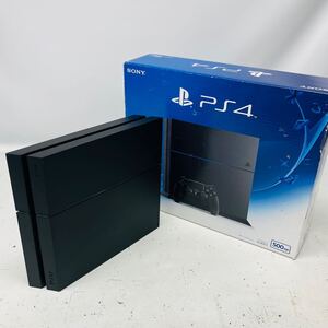 ☆1円〜☆ SONY ソニー PS4 500GB 本体 CUH-1200A FW10.01 ジェットブラック 箱付き PlayStation4 プレイステーション4 プレステ4 ⑱