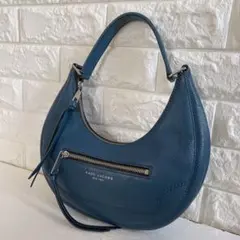 極美品 MARC JACOBS クレセント ホーボー ショルダーバッグ レザー