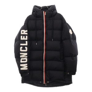 MONCLER モンクレール アームロゴ ダブルジップ フーディーダウンコート F20911C52200 ネイビー