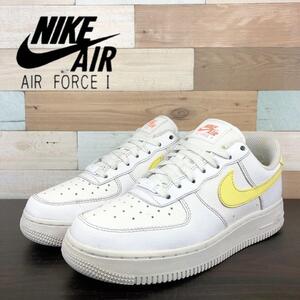 NIKE AIR FORCE 1 07 ナイキ ウィメンズ エア フォース 1 07 ホワイト ライト ジトロン ブライトマンゴー 24cm U10029 315115-160