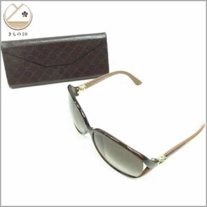 ★着物10★ 1円 GUCCI グッチ サングラス GG ブラウン 3792/F/S MK WJ6 64□13 125 ブランド品 [同梱可] ☆☆☆