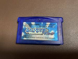 ★ GBA ゲームボーイアドバンス　ポケットモンスター　サファイア　中古ソフトのみ　★