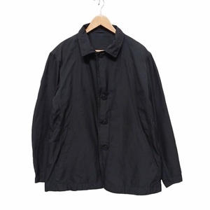 ISSEY MIYAKE MEN イッセイミヤケ ジャケット カバーオール ブラック ME51FD053 サイズ ３