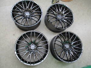 ☆WORK STEEZ 【19×9J+45 5H-114.3】ハブ径：約73㎜ ☆19インチ 社外ホイール 4本set 埼玉県発 現物確認OK♪