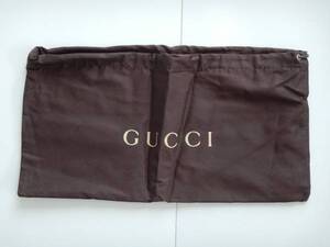 GUCCI　グッチ　保存袋　布製　中古　茶色　ユーズド