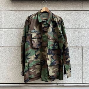 80s US ARMY ミリタリージャケット フィールドジャケット カモフラ柄 ウッドランドカモ 米軍 実物 アメリカ古着 vintage ヴィンテージ