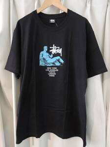 STUSSY ステューシー DIONYSOS TEE 黒 Lサイズ 最新人気商品 送料￥230～